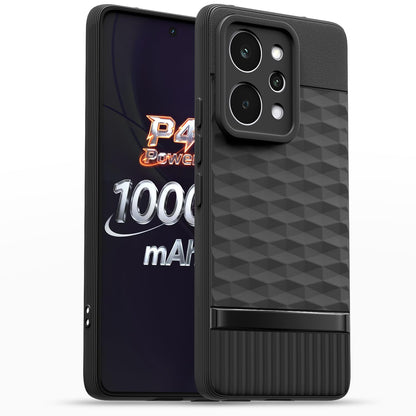 Pikkme Realme P4 Power 5G black mobile back cover