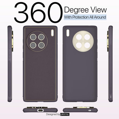 Vivo X90 Pro 5G Chrome mobile cover in purple by Pikkme – photo 2