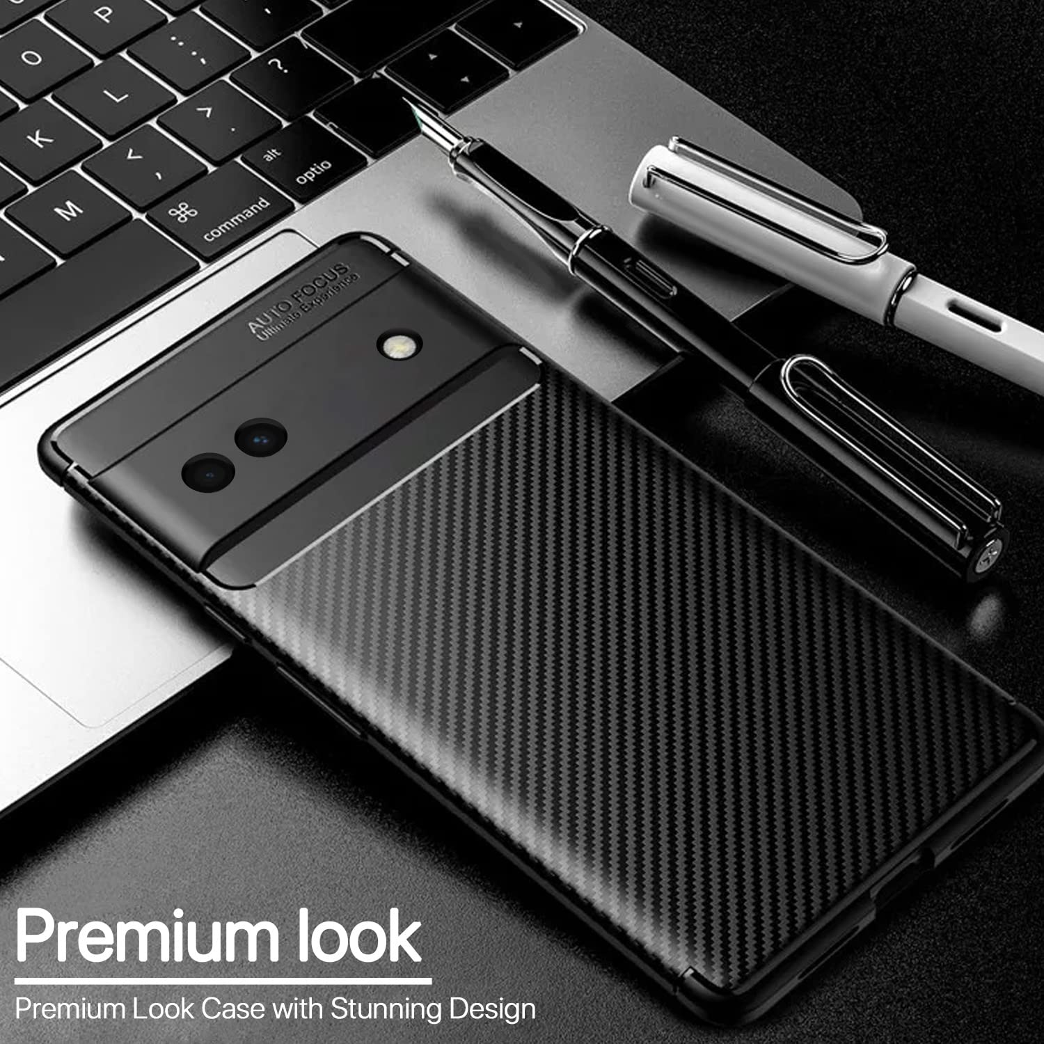 Black mobile back cover for Google Pixel 6A – Pikkme – photo 2