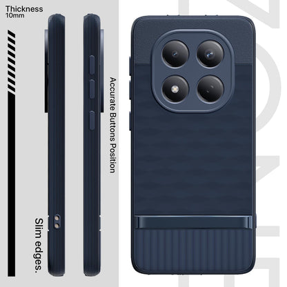 Blue Silicone back cover for Redmi Note 15 Pro 5G – Pikkme – photo 3