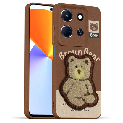 Brown phone cover for Infinix Note 30 5G – Pikkme
