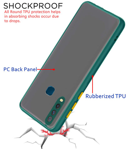Pikkme green Matte back cover for Vivo Y12/Y15/Y17/U10 – photo 4