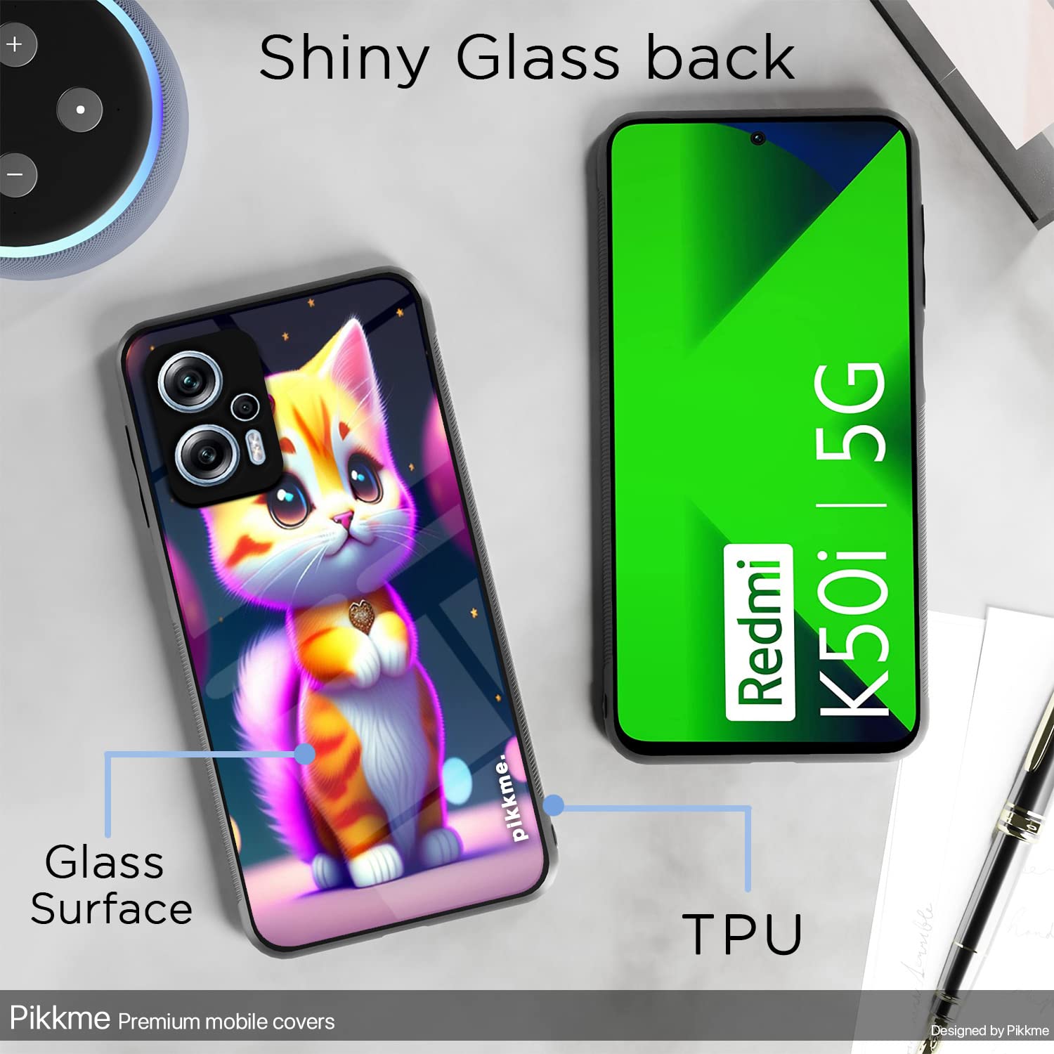 Cat Mobile back cover for Redmi K50i 5G – Pikkme – photo 3