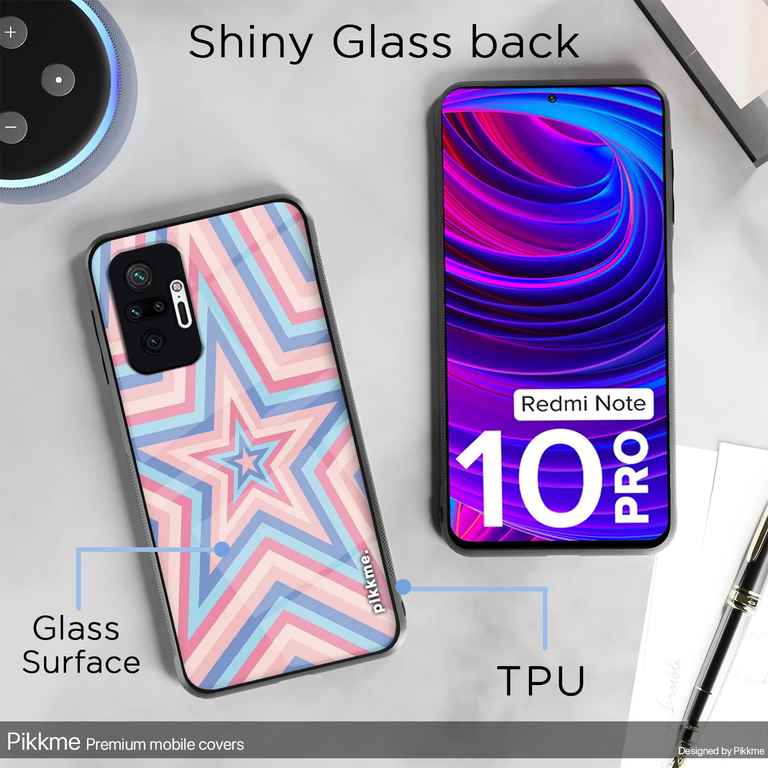 Redmi Note 10 Pro/Note 10 Pro Max Hybrid mobile back cover by Pikkme – photo 3