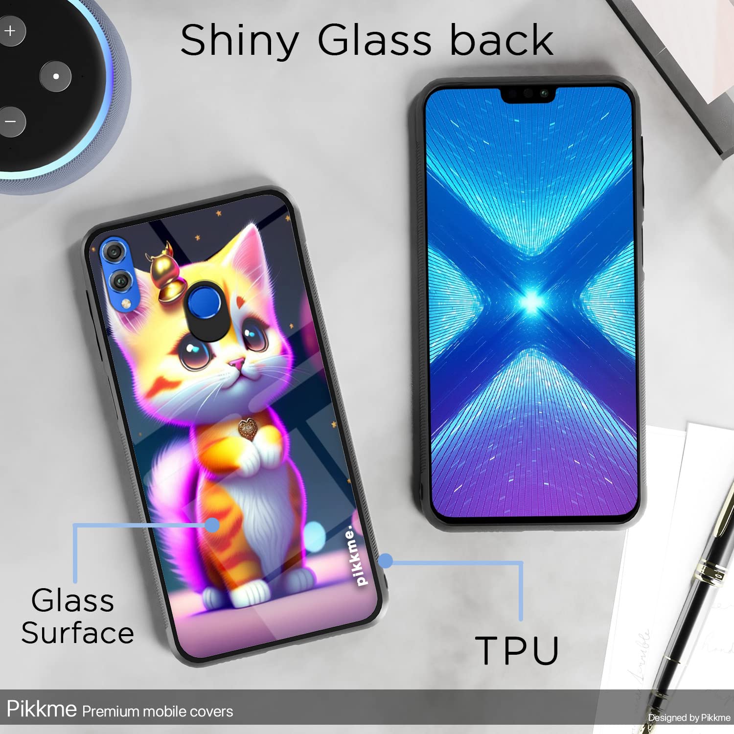 Cat Mobile back cover for Honor 8X – Pikkme – photo 3