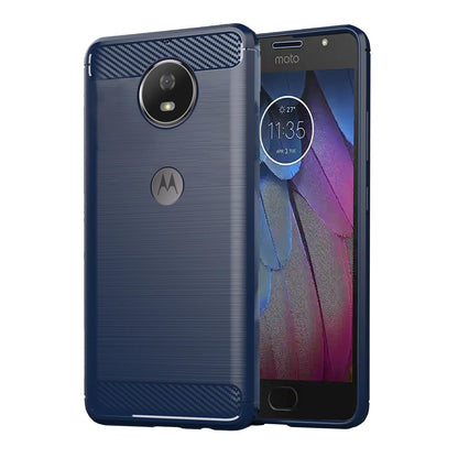 Pikkme Moto G5s Plus Hybrid blue phone cover