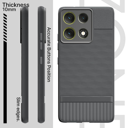 Pikkme Moto G86 Power 5G grey mobile back cover – photo 3