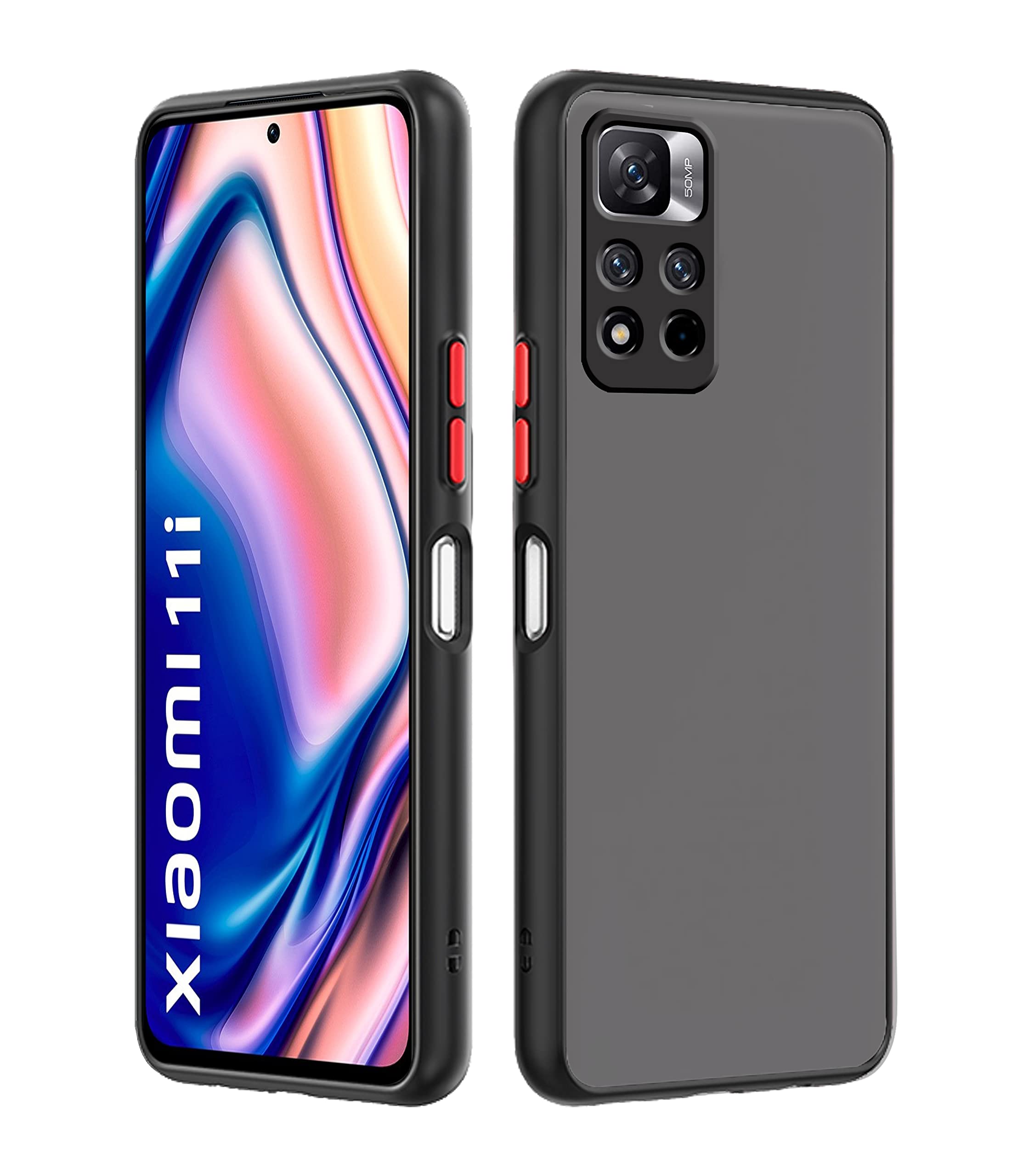 Pikkme Mi 11i/11i 5G black phone cover