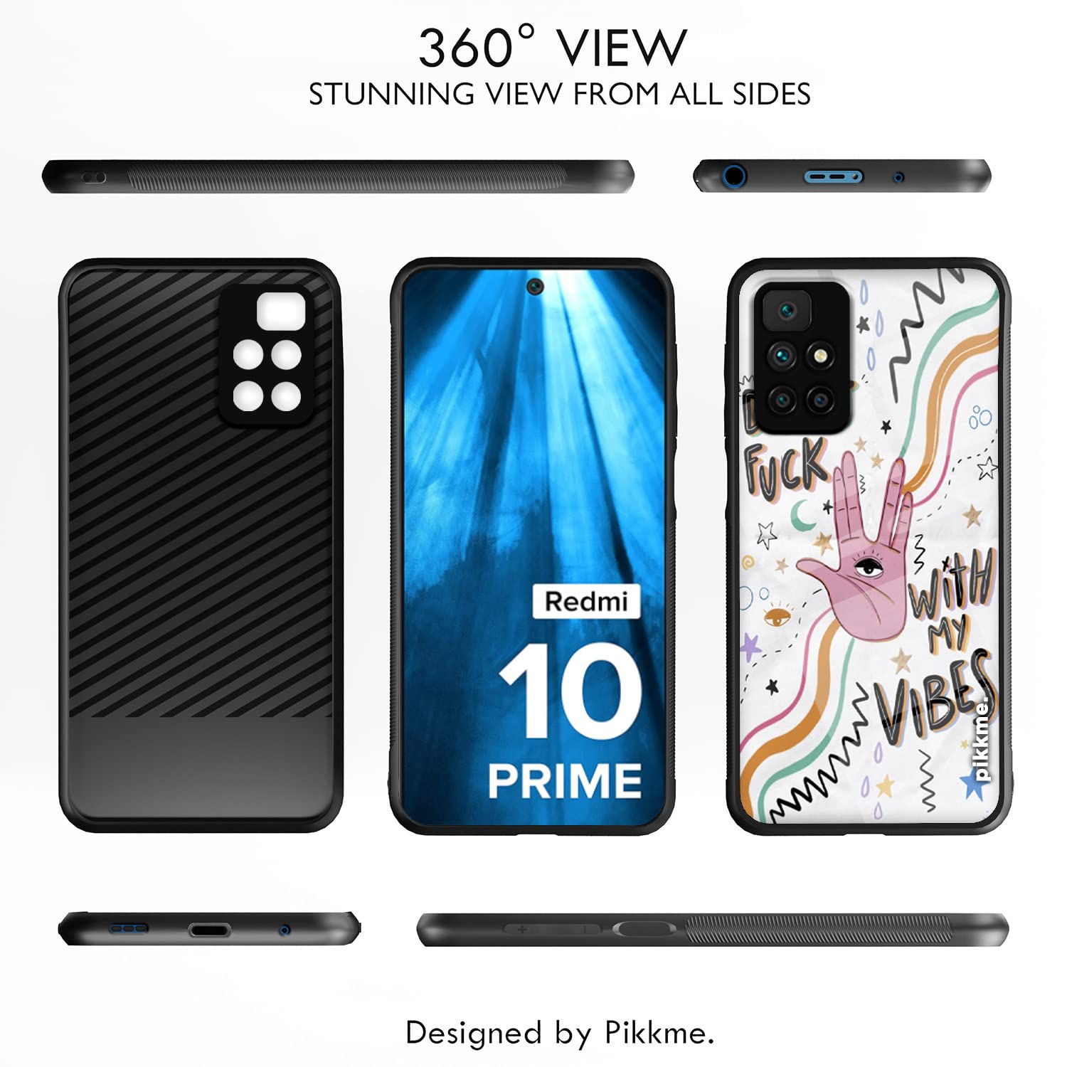 Pikkme Redmi 10 Prime Hybrid mobile cover – photo 2