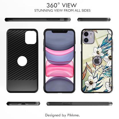 iPhone 11 Flower phone cover by Pikkme – photo 2