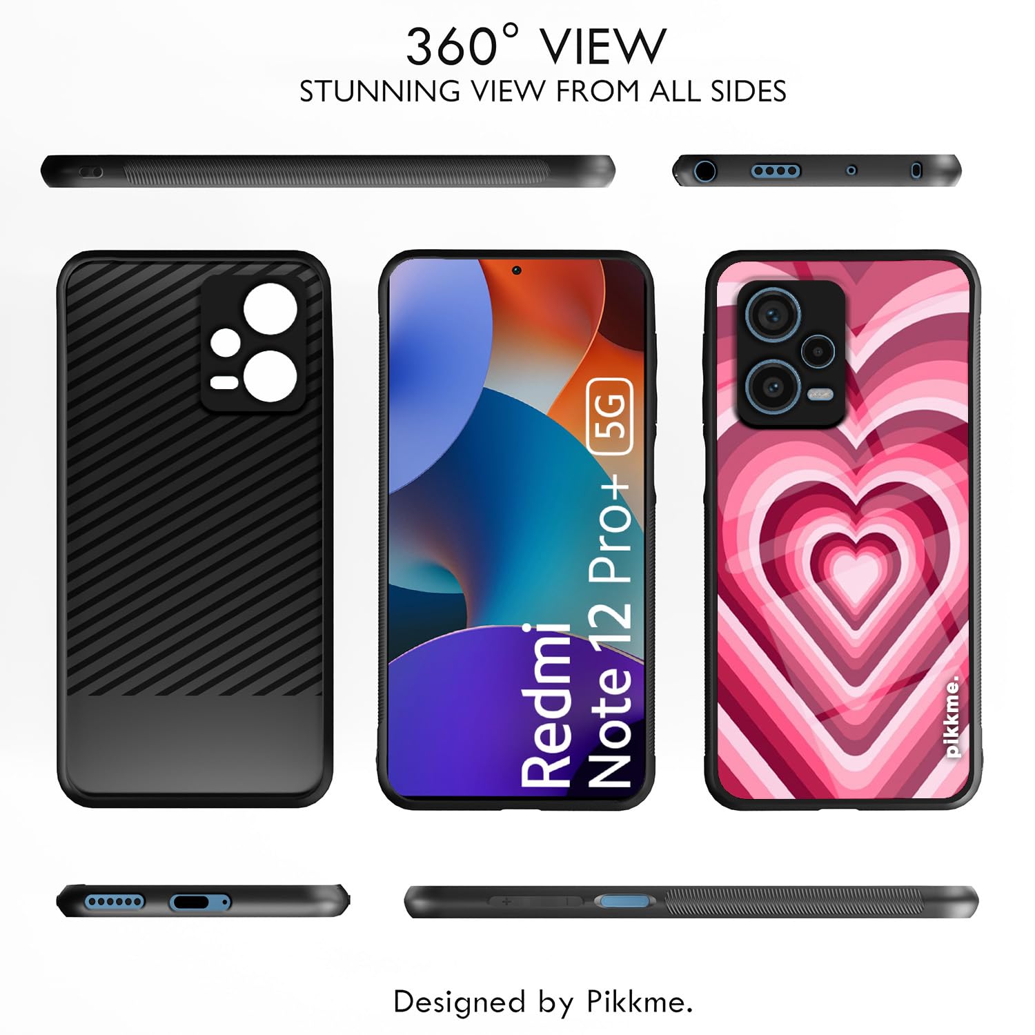 Pikkme Hybrid mobile cover for Redmi Note 12 Pro Plus 5G – photo 2