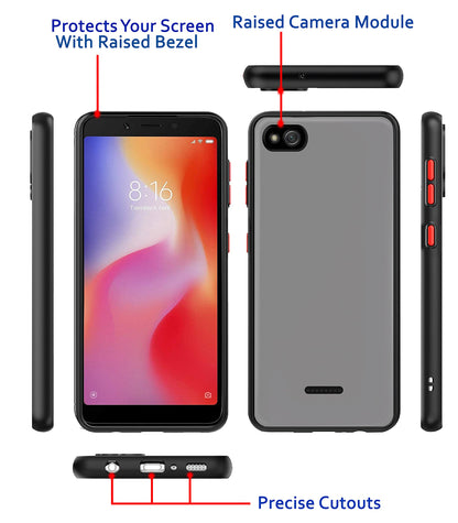 Pikkme Redmi 6A black mobile back cover – photo 3