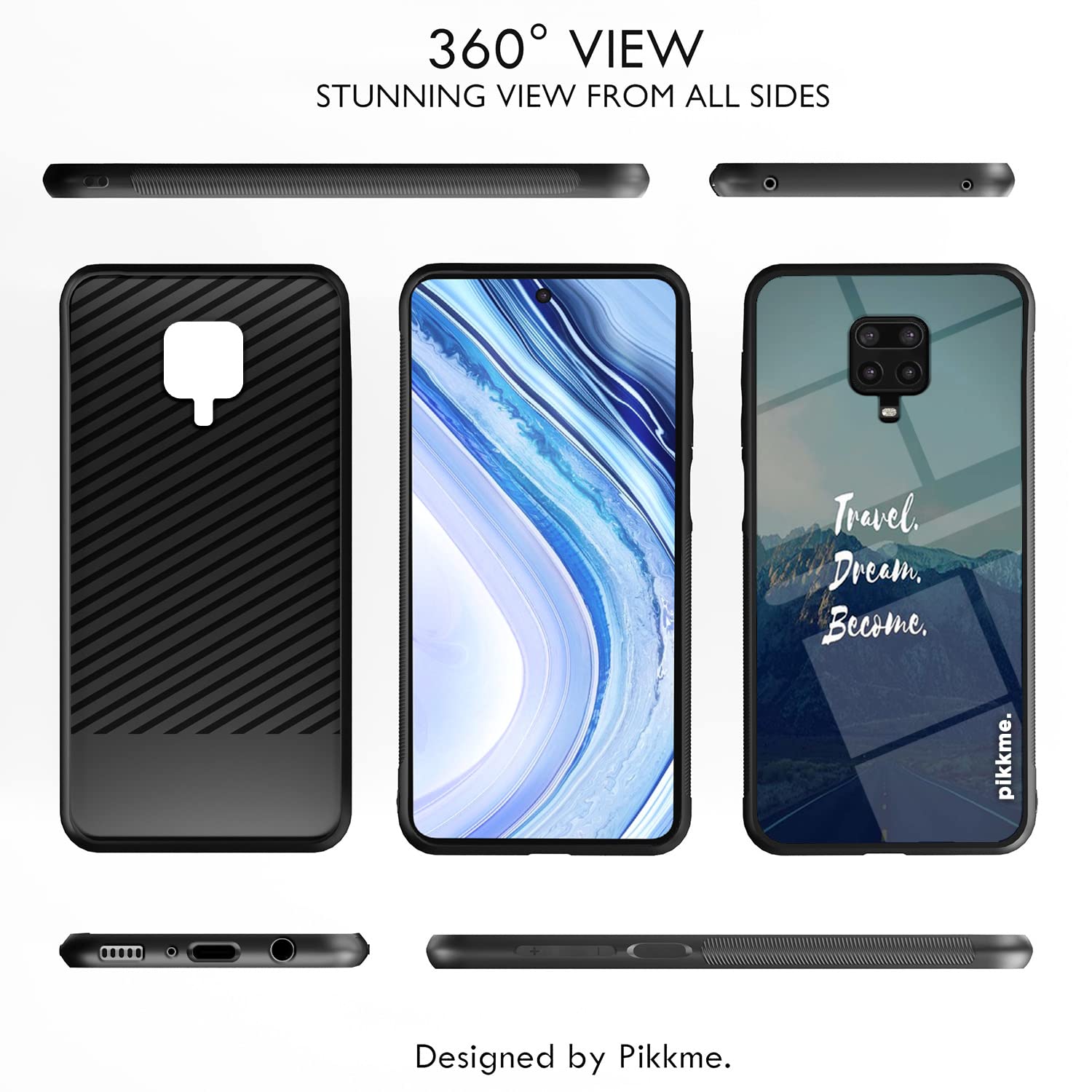Pikkme Redmi Note 9 Pro/Note 9 Pro Max/Note 10 Lite Hybrid back cover – photo 2