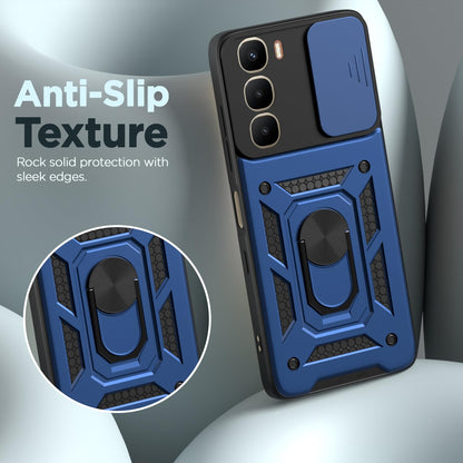 Infinix Hot 60 5G/360 D10 Camera Shield mobile back cover in blue by Pikkme – photo 7