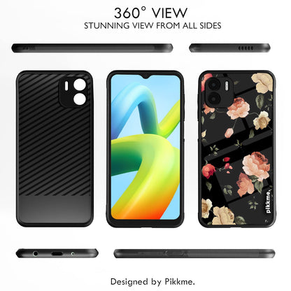 Redmi A1/A2 Flower mobile back cover by Pikkme – photo 2