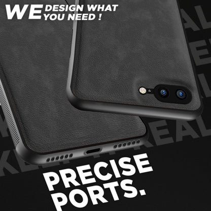 Pikkme iPhone 7 Plus/8 Plus Leather grey mobile cover – photo 3