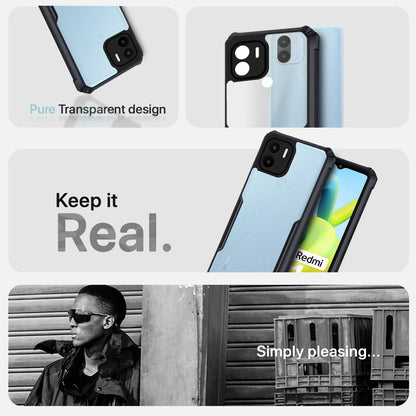 Pikkme black Hybrid mobile cover for Poco C51/Redmi A1 Plus/Redmi A2 Plus/C50 – photo 4