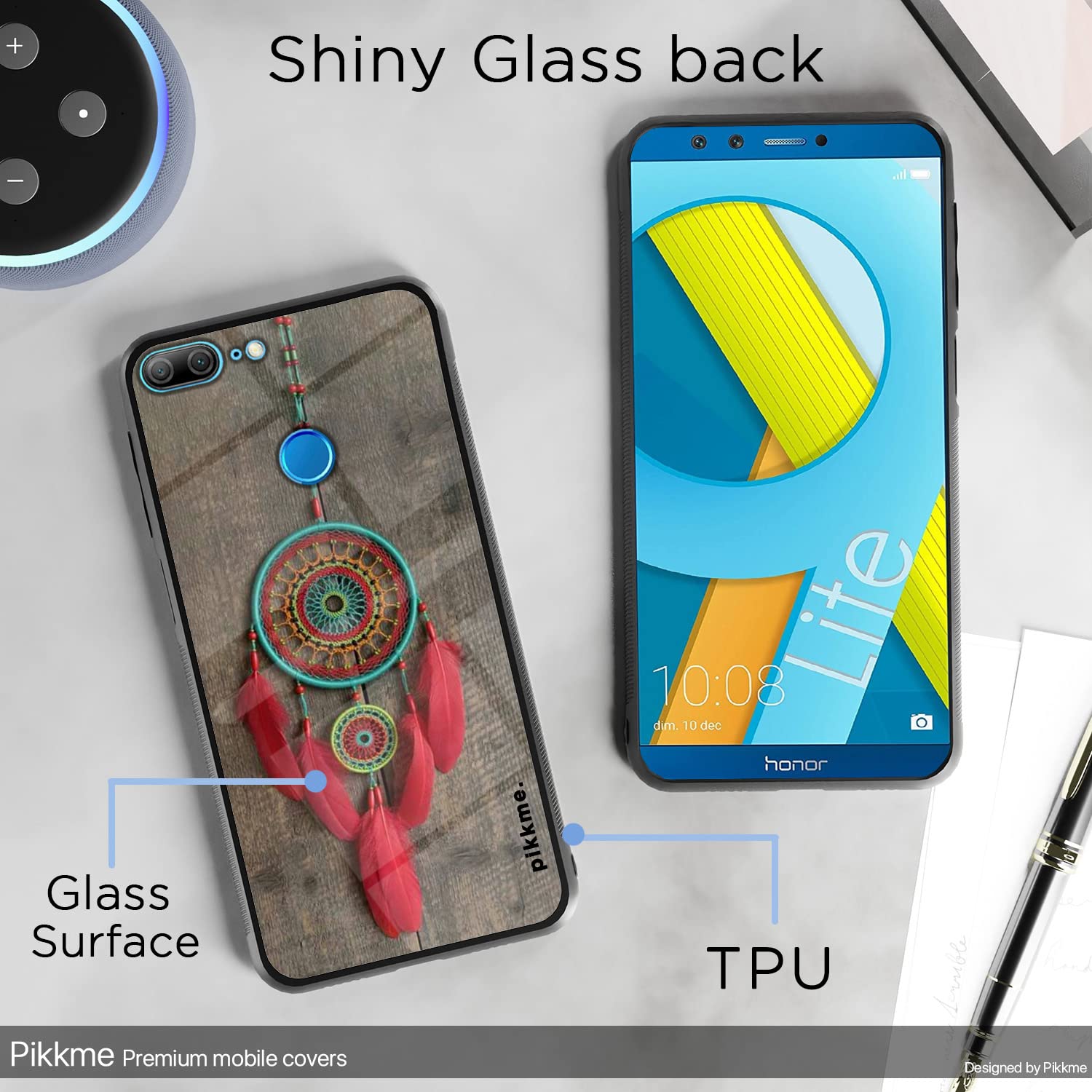 Flower Back cover for Honor 9 Lite – Pikkme – photo 3