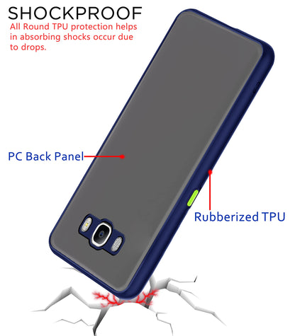 Samsung J7 2016 phone cover in blue by Pikkme – photo 4