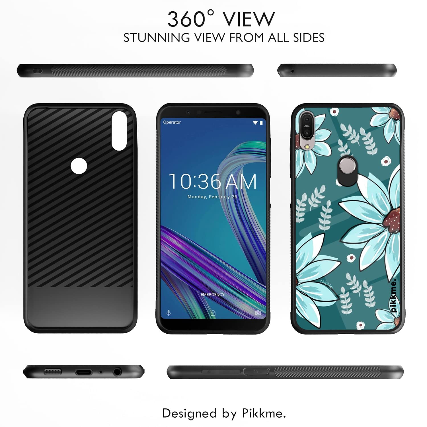 Pikkme Asus Flower mobile back cover – photo 2