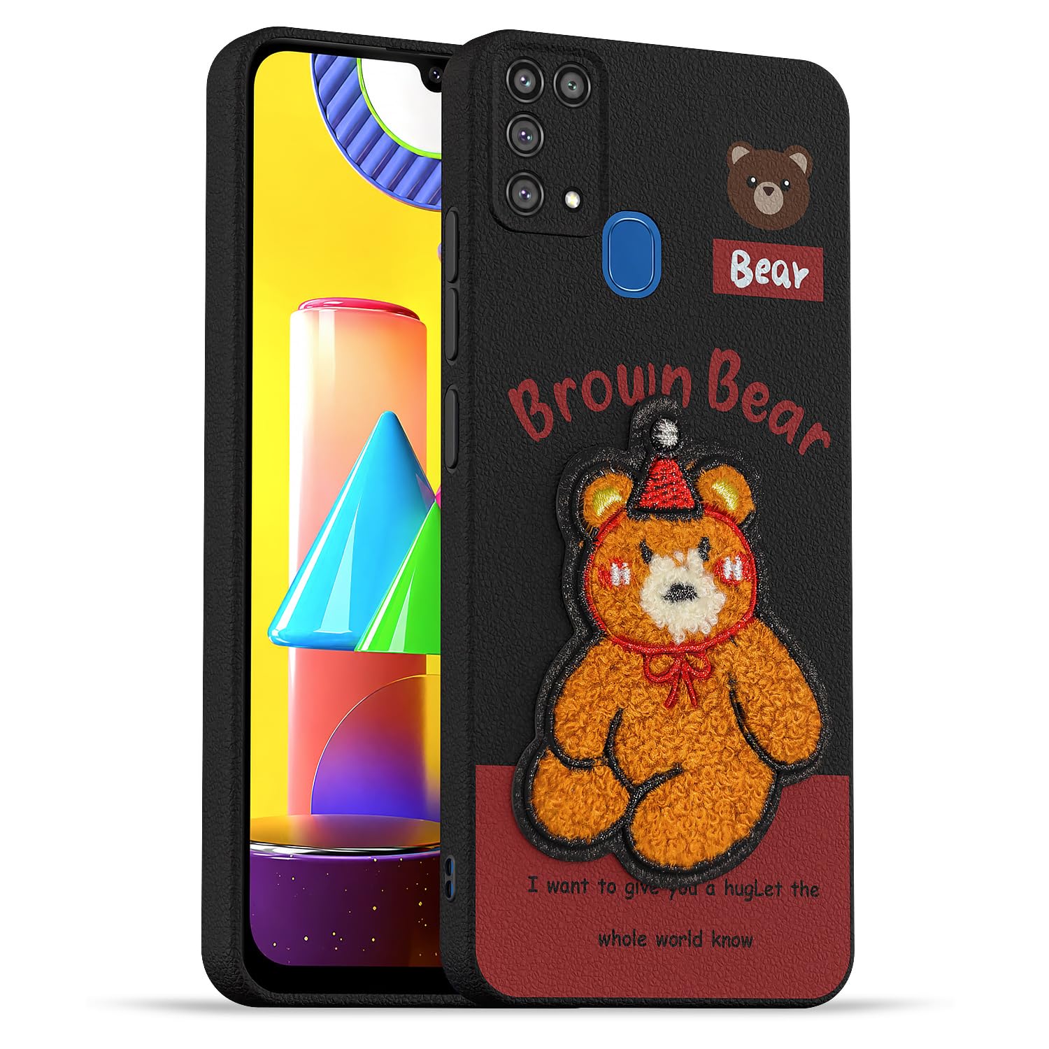 Pikkme cherry phone cover for Samsung M31/F41/M31 Prime