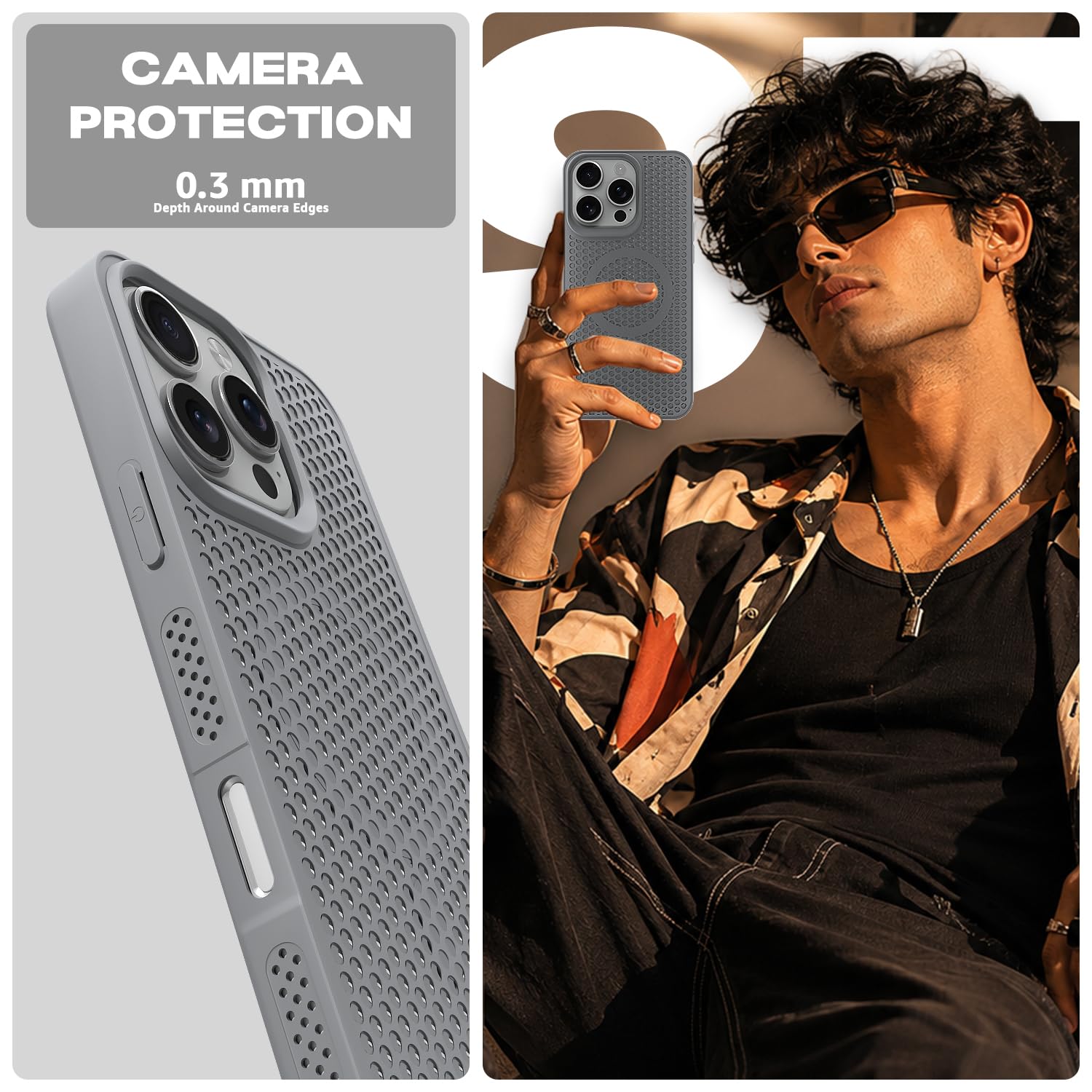 Pikkme iPhone 16 Pro grey mobile cover – photo 6