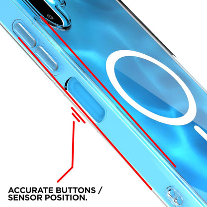 Samsung F06/M06 5G mobile cover in transparent mag-safe by Pikkme – photo 6