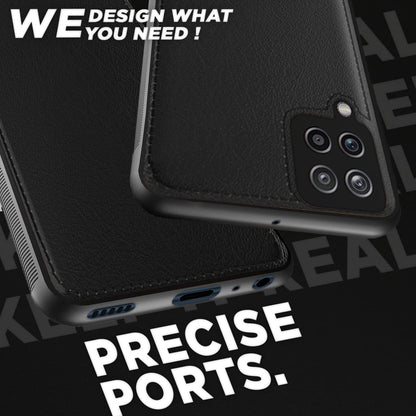 Pikkme black Leather mobile back cover for Samsung M32 Prime/M32 4G – photo 4