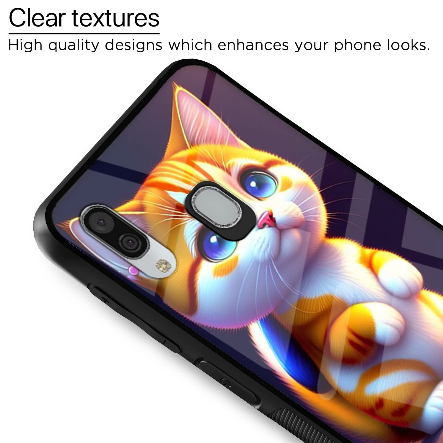 Cat Phone cover for Samsung A20/A30/M10s – Pikkme – photo 4