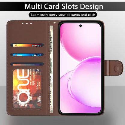 Oppo Reno 16 5G wallet flip cover in tan by Pikkme – photo 5