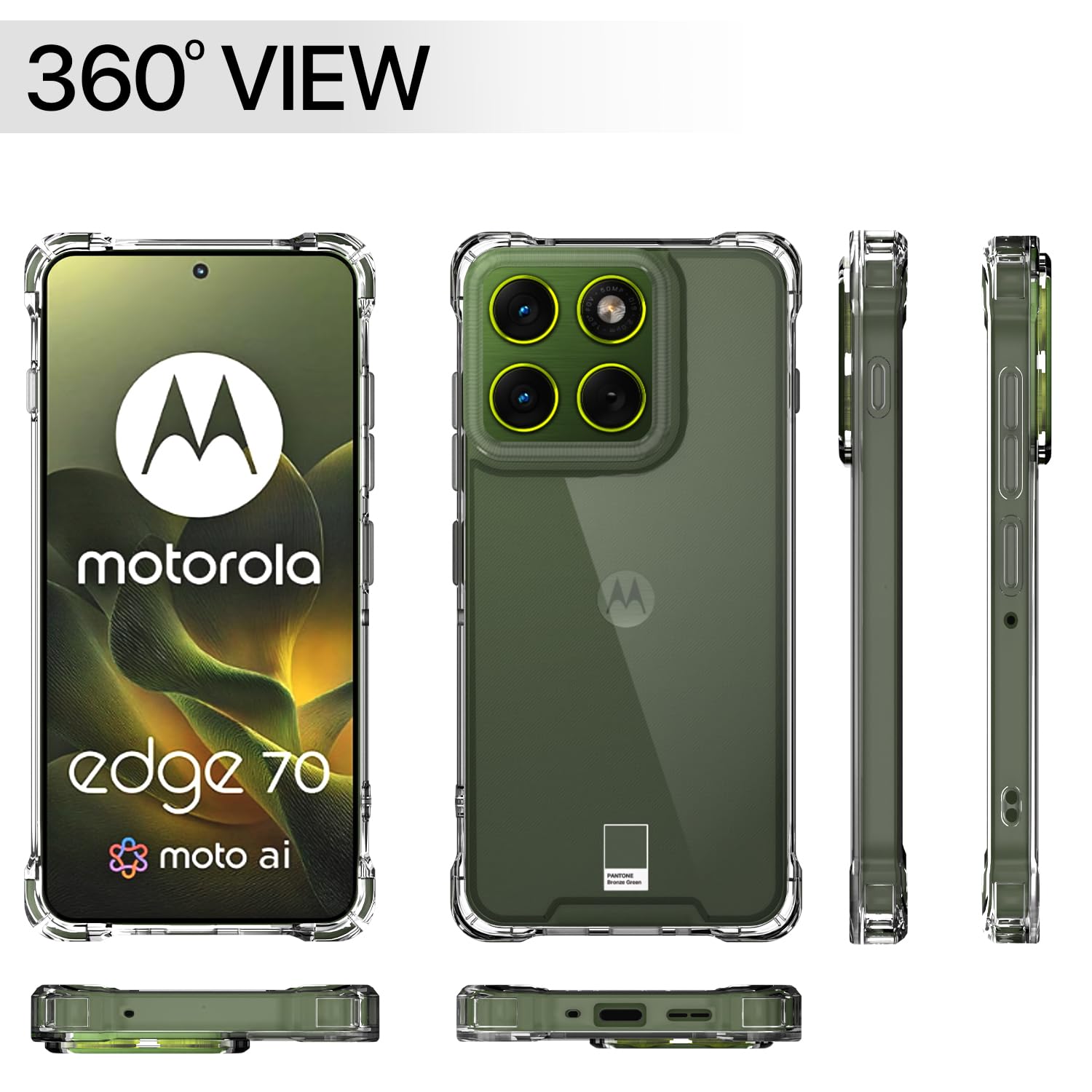 Transparent phone cover for Moto Edge 70 5G – Pikkme – photo 7