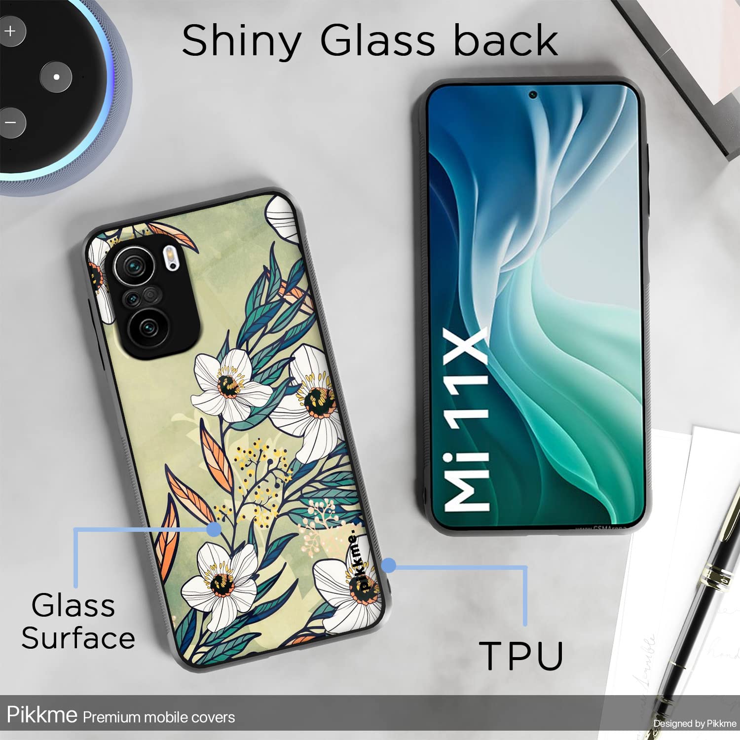 Pikkme Mi 11X/11X Pro Flower mobile back cover – photo 3