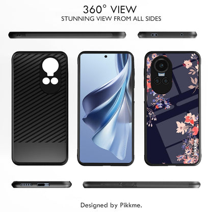 Oppo Reno 10 5G Flower back cover by Pikkme – photo 2