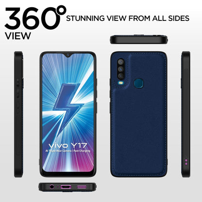 Vivo Y12/Y15/Y17/U10 mobile back cover in blue by Pikkme – photo 2