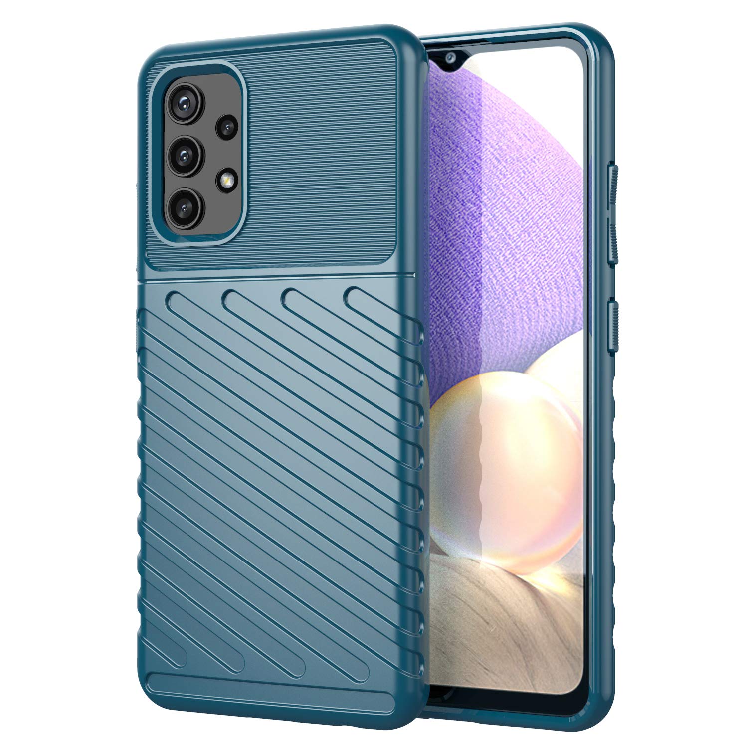 Pikkme Samsung A32 Matte blue phone cover – photo 3