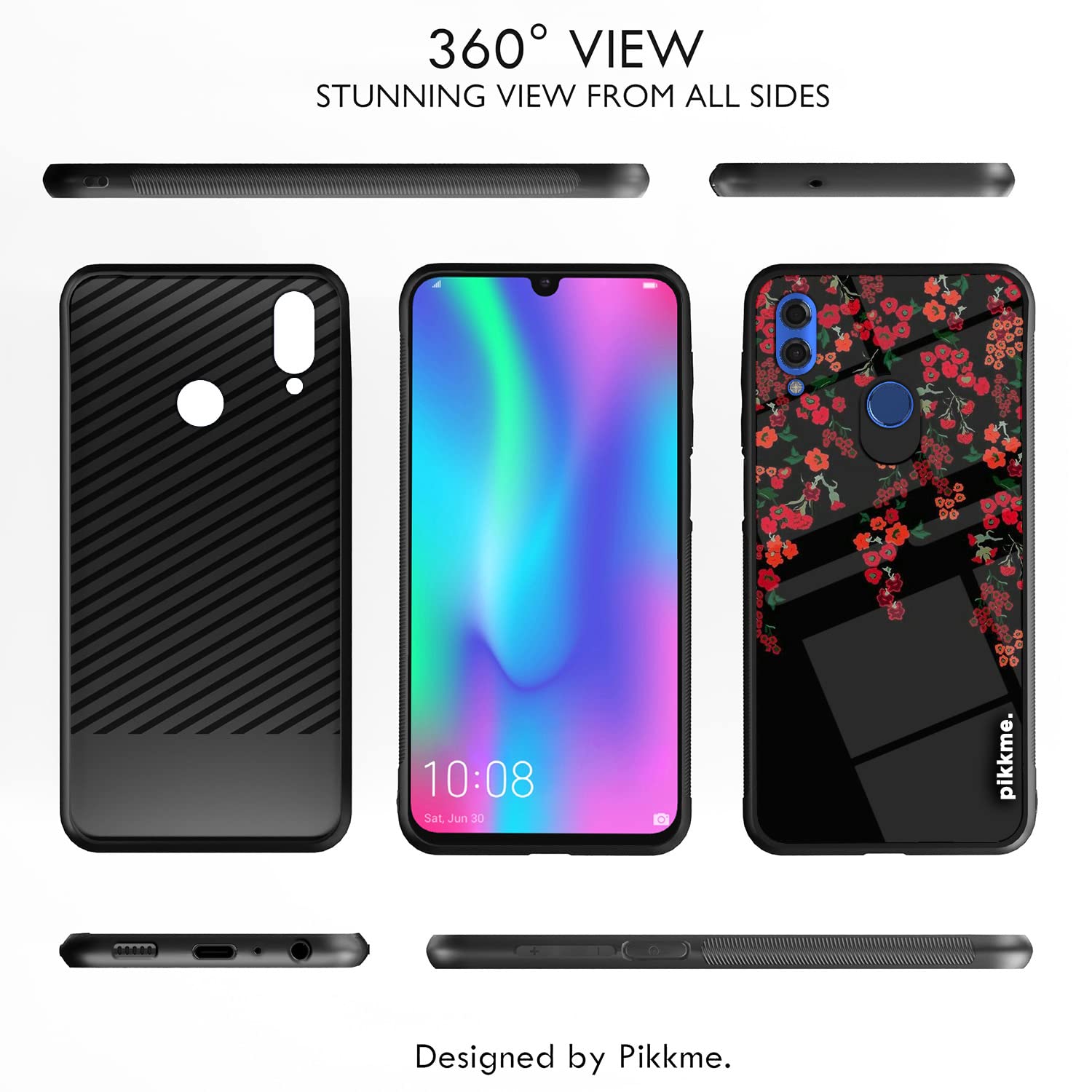 Pikkme Flower mobile cover for Honor 10 Lite – photo 2