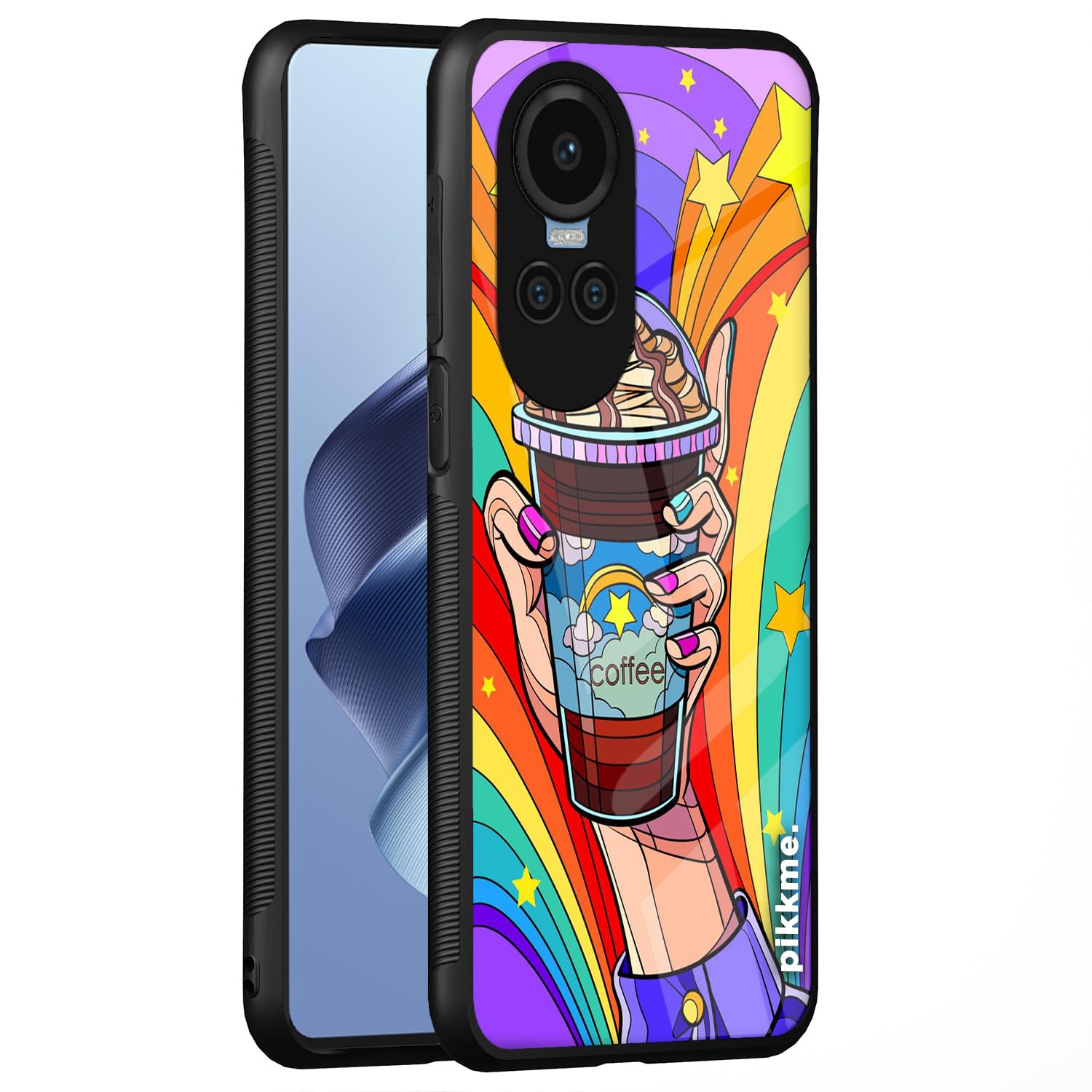 Pikkme Hybrid mobile cover for Oppo Reno 10 Pro 5G