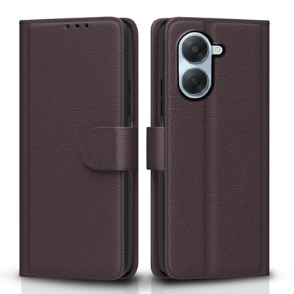 Redmi A7 mobile flip cover in coffee by Pikkme
