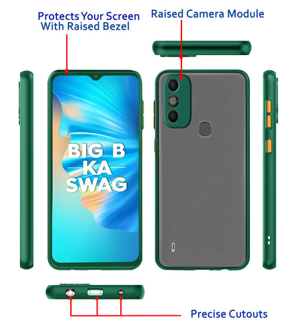 Green mobile back cover for Tecno Spark 6 Go – Pikkme – photo 3