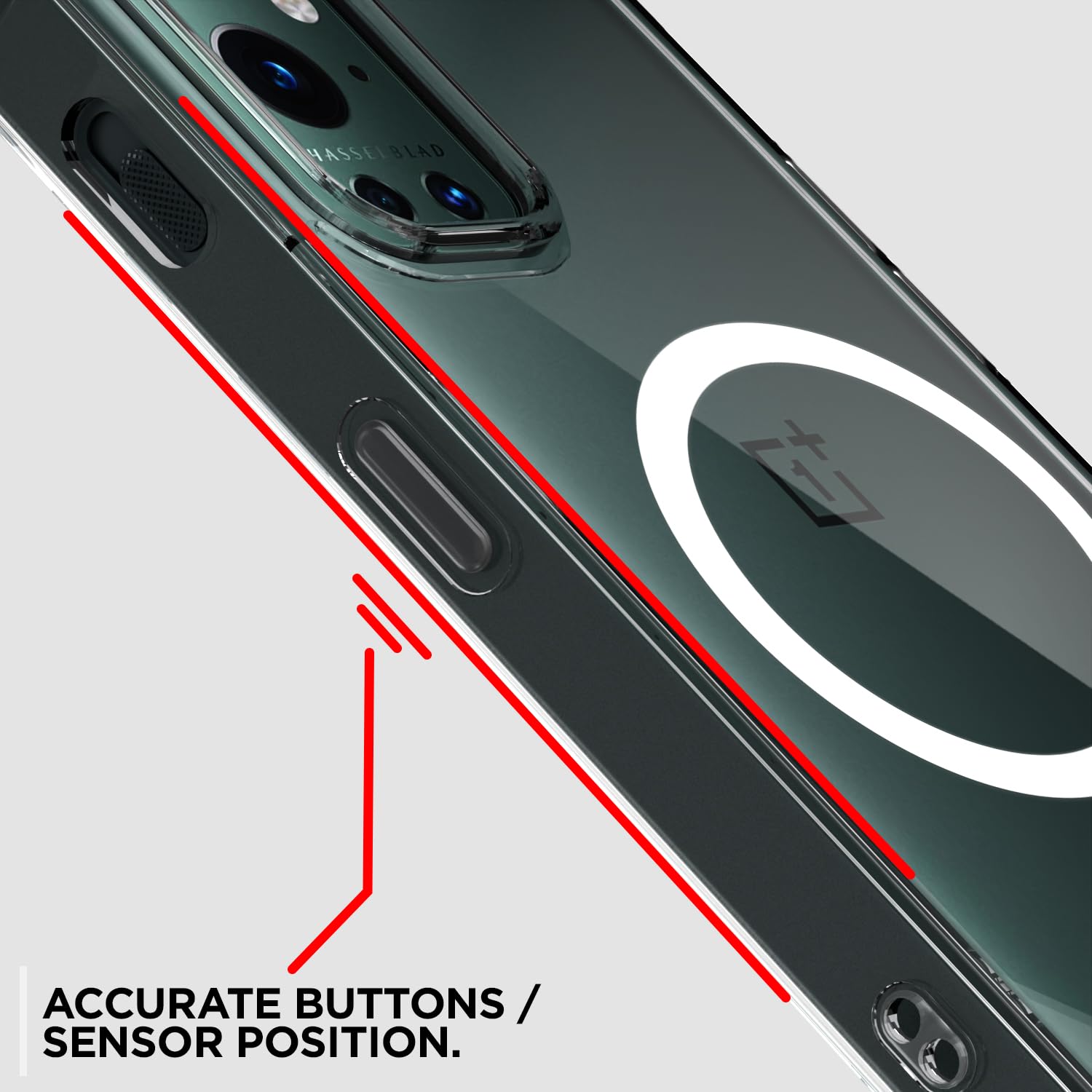 Pikkme transparent mag-safe MagSafe phone cover for OnePlus 9 Pro – photo 6