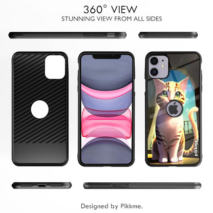 iPhone 11 Cat phone cover by Pikkme – photo 2