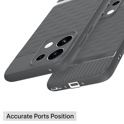 Pikkme Oppo Reno 16c 5G Silicone grey phone cover – photo 4
