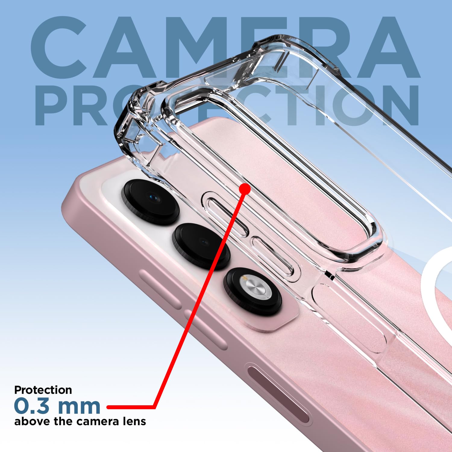 Pikkme Oppo K13x 5G/Realme C71/C75 5G/P3x 5G transparent mag-safe mobile back cover – photo 5