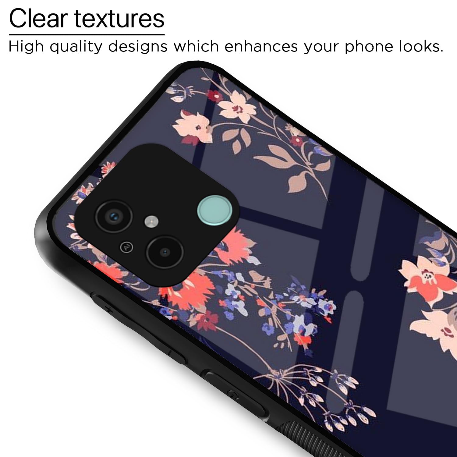 Pikkme Flower mobile back cover for Redmi 12C/Poco C55 – photo 4