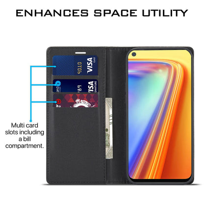 Pikkme black Wallet flip case for Realme 7/Narzo 30 4G/Narzo 20 Pro – photo 3