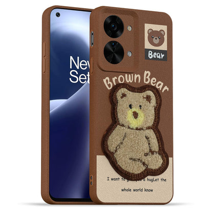 Pikkme OnePlus Nord 2T 5G brown mobile cover
