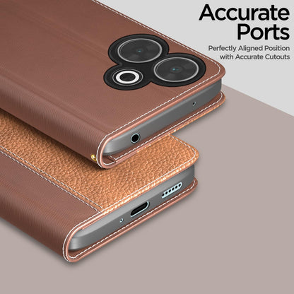 Tan Wallet wallet flip cover for Redmi 13/Poco M6 Plus 5G – Pikkme – photo 2
