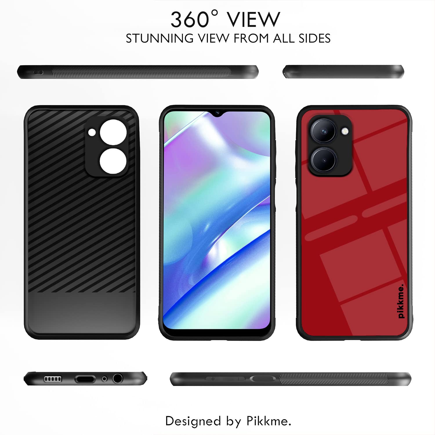 Pikkme Realme C33 Hybrid mobile cover – photo 2