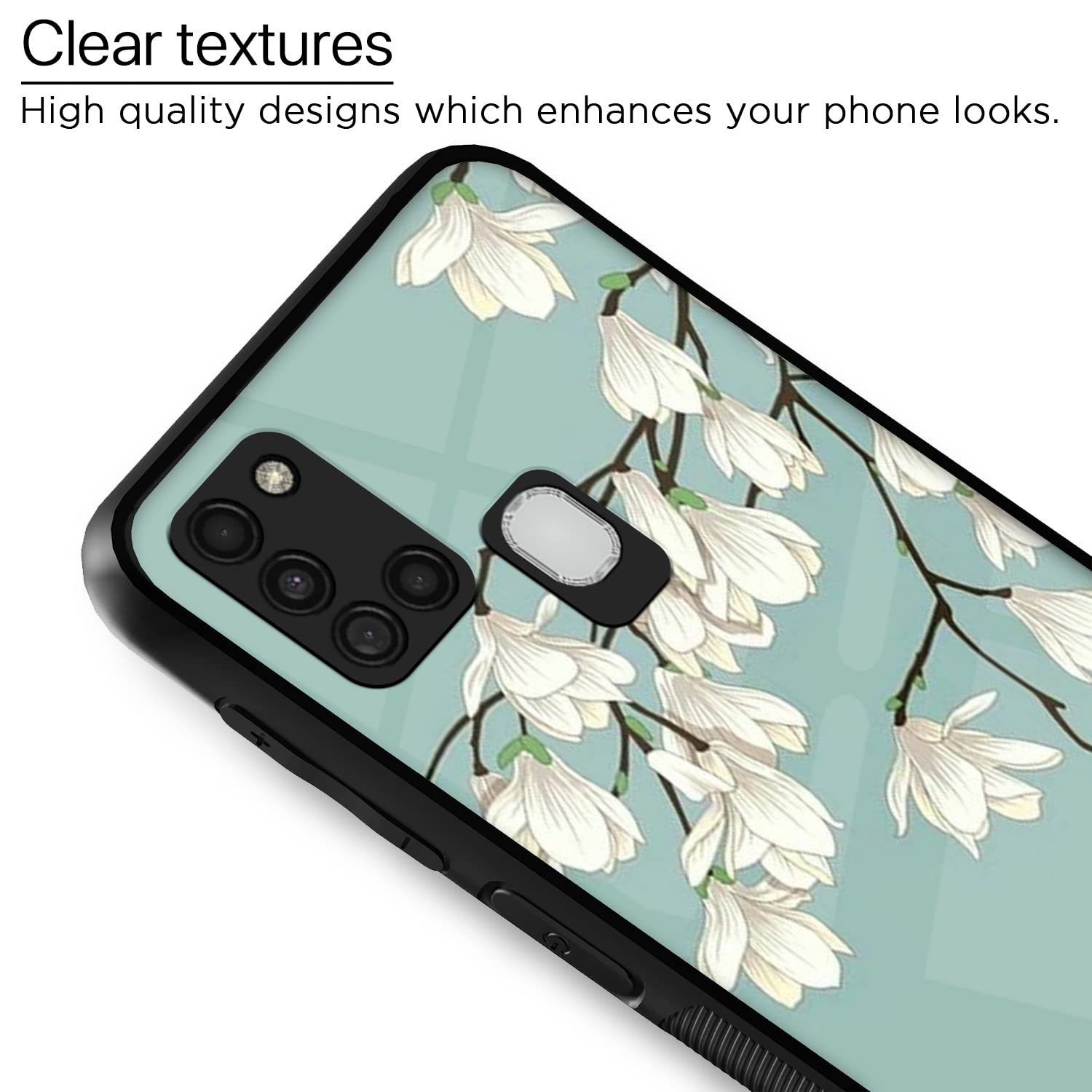 Flower Back cover for Samsung A21s – Pikkme – photo 4