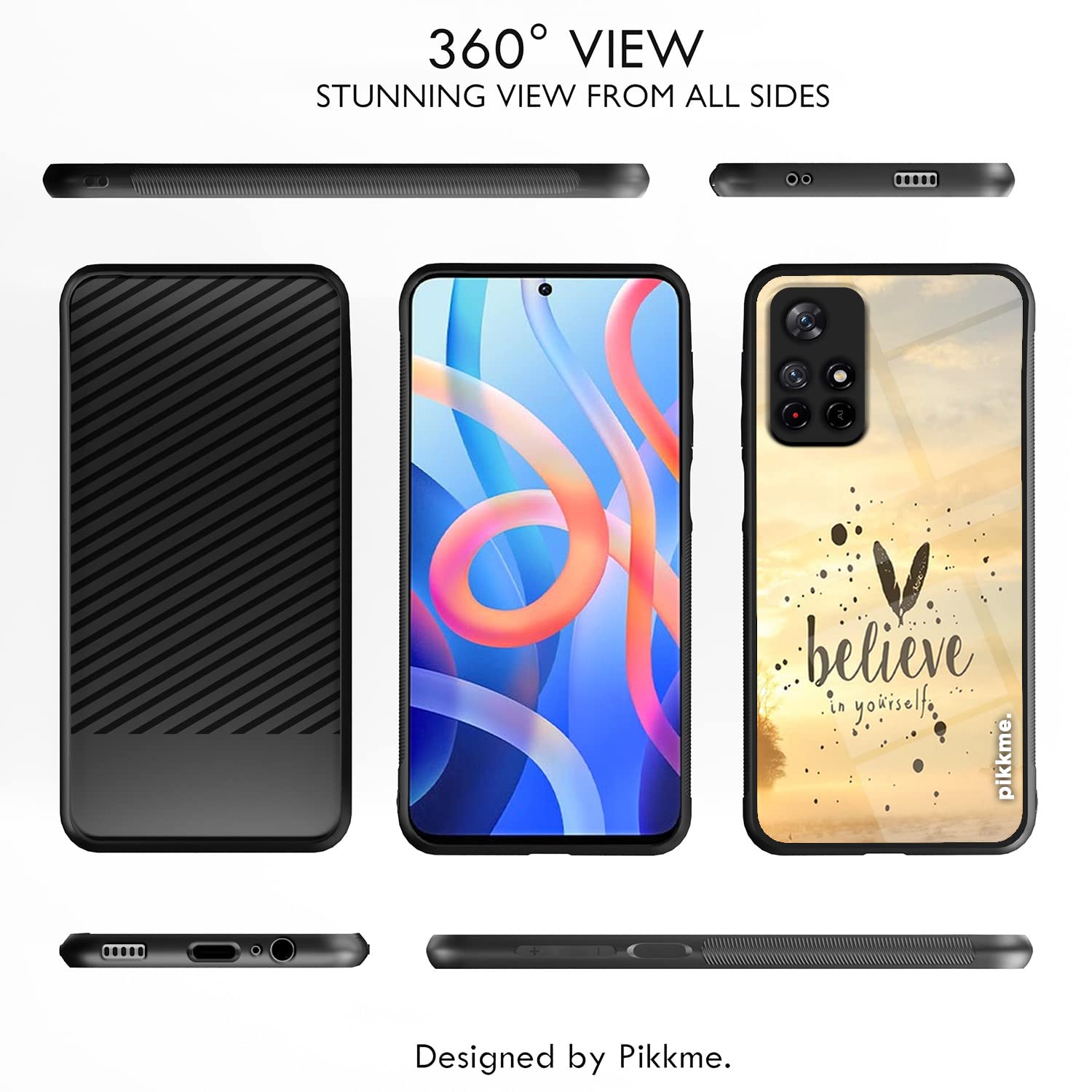 Pikkme Redmi Note 11T/Poco M4 Pro 5G Hybrid mobile cover – photo 2